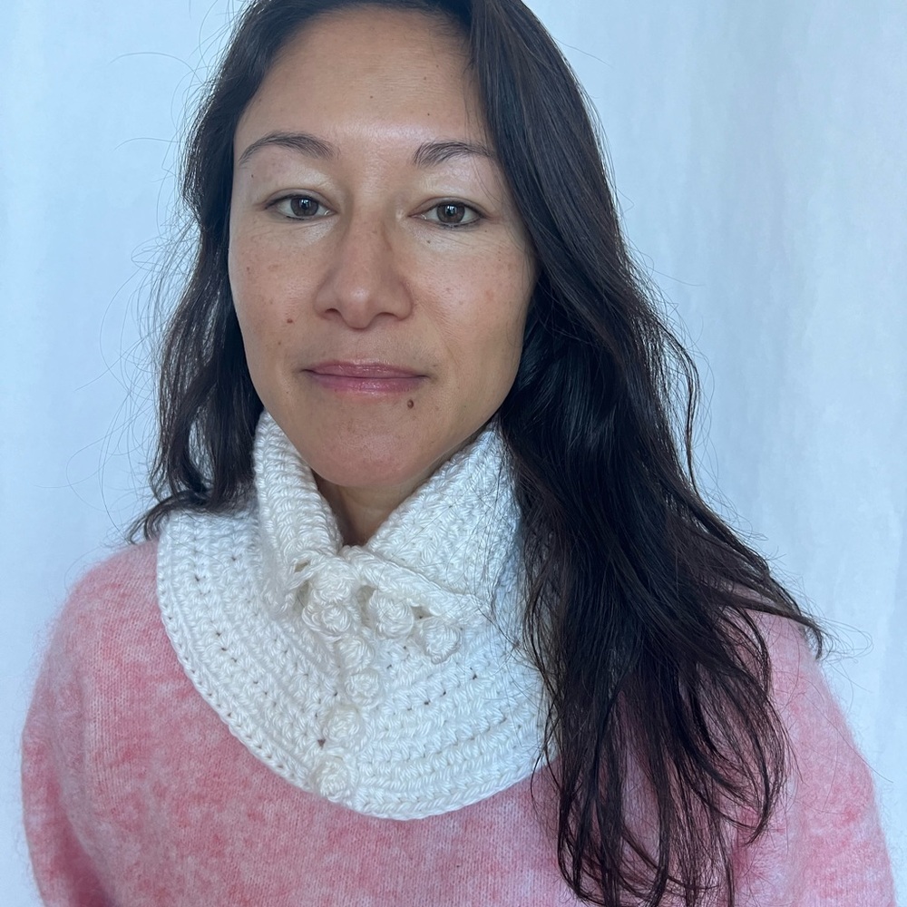 ROMAN KEFLAY Hand Crocheted, Mini Turtleneck - Picture 13 of 15